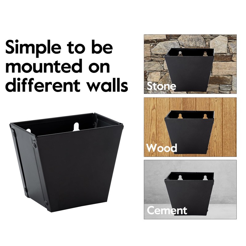HOME MASTER HARDWARE Black Beer Bottle Cap Catcher, Wall Mounted