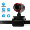 HD Webcam USB2.0 with MIC, 360 Degree USB Webcam for