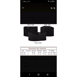 Faja Posparto 3 Piezas