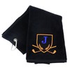 Always Looking Good Golf Towel with Monogrammed Embroidery Initial Letter