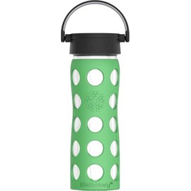 LIFEFACTORY 16oz Hydration Bottle with Classic Cap - Grass Green