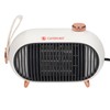Small Space Heater 900W PTC Ceramic Fast Heating 3 Level