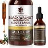 Lukaree Black Walnut Wormwood Tincture – Rapid Gut Cleanse &