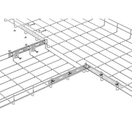 Quest Manufacturing Cable Tray Corner Bar Kit, Zinc (CT0003-03),Silver