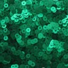 4mm Flat Sequins ~ Green ~ Silk Frost Matte ~