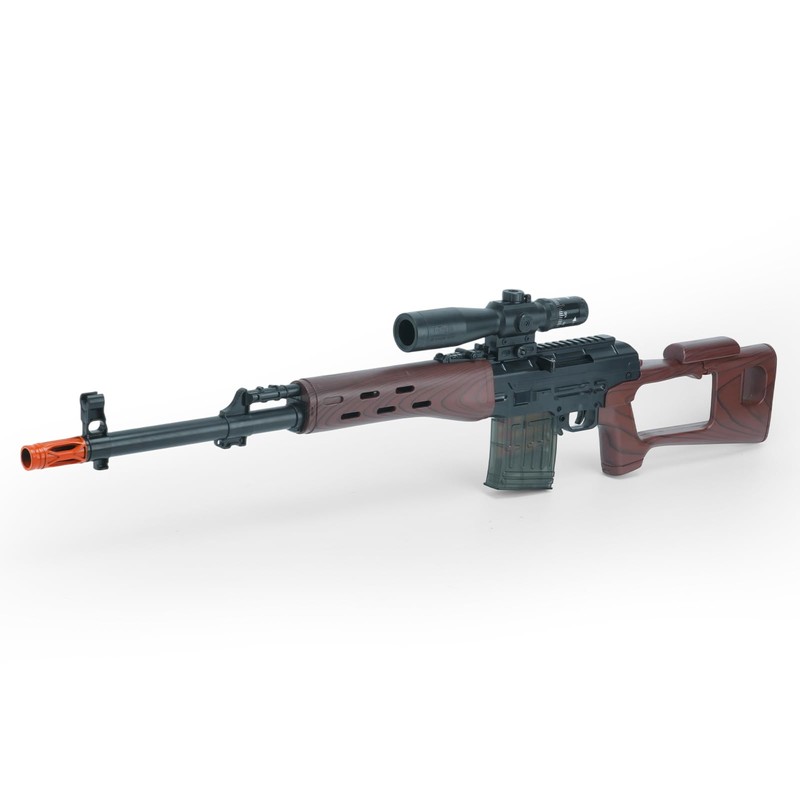 Toy Sniper Rifle Gun with Shell Ejecting Mechanism, Soft Bullet