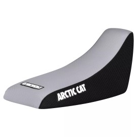 Arctic Cat 50 90 Gripper Seat Cover  2002 - 2005 BLACK/SILVER standard #256