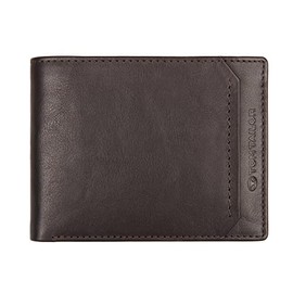 TOM TAILOR Sam Men's Horizontal Wallet Medium Brown, dunkelbraun, 003639