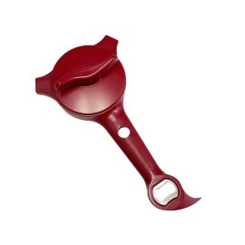 Kuhn Rikon 5-in-1 Multi Purpose Jar & Bottle Opener RED NEW QVC K51429