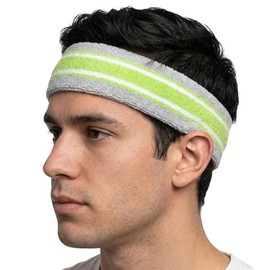 COUVER HB777 - Diadema deportiva larga y gruesa para cabeza grande (1 pieza)