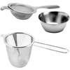 2Pcs Tea Strainers for Loose Tea, Stainless Steel Tea Filter