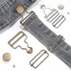 OMIGA 8 Sets of Dungarees Buckles with Sliding Buckle, Rectangular