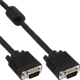 S-VGA Cable 15-Pin HD Male / Male Black 2 m, Black 1X