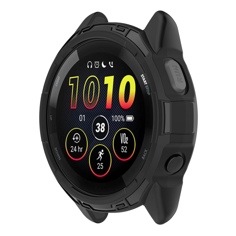 SHEAWA Garmin Forerunner 265 Case Cover Protective Case TPU Rubber