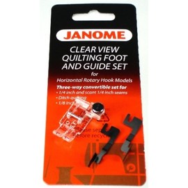 Janome Clear View Quilting Foot and Guide Set