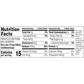 Campbell's Condensed Beef Broth, 10.5 Ounce Can (Case of 12)