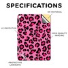 Tablet Skin Compatible with Apple iPad Air 11" (M3) 2025 - Pink Leopard - Premium 3M Vinyl Protective Wrap Decal Cover - Easy to Apply | Crafted in The USA by MightySkins