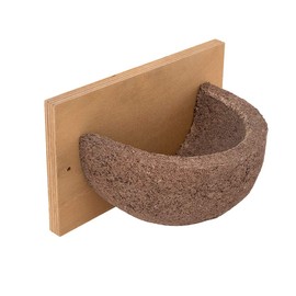 Vivara Artificial Nesting Box / Nesting Aid for Smoking Swallow Wood Concrete and Wood