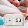 Automatic Flip Calendar Clock, Retro Mechanical Digital Desk Alarm Clock,