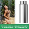 cobee Shower Head Extension Arm 2 Pieces Stainless Steel 50