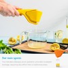 Dreamfarm Original Lemon Fluicer Easy-Squeeze Fold-Flat Citrus Juicer - 10