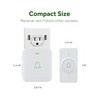 AVANTEK Wireless Doorbell, Mini Waterproof Door Bell Chime Operating at