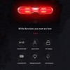 Tail Light Wireless Remote Control Bike Steering Lights Waterproof Riding