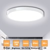 LED Ceiling Light Fixture Flush Mount, 9inch Modern LED Ceiling