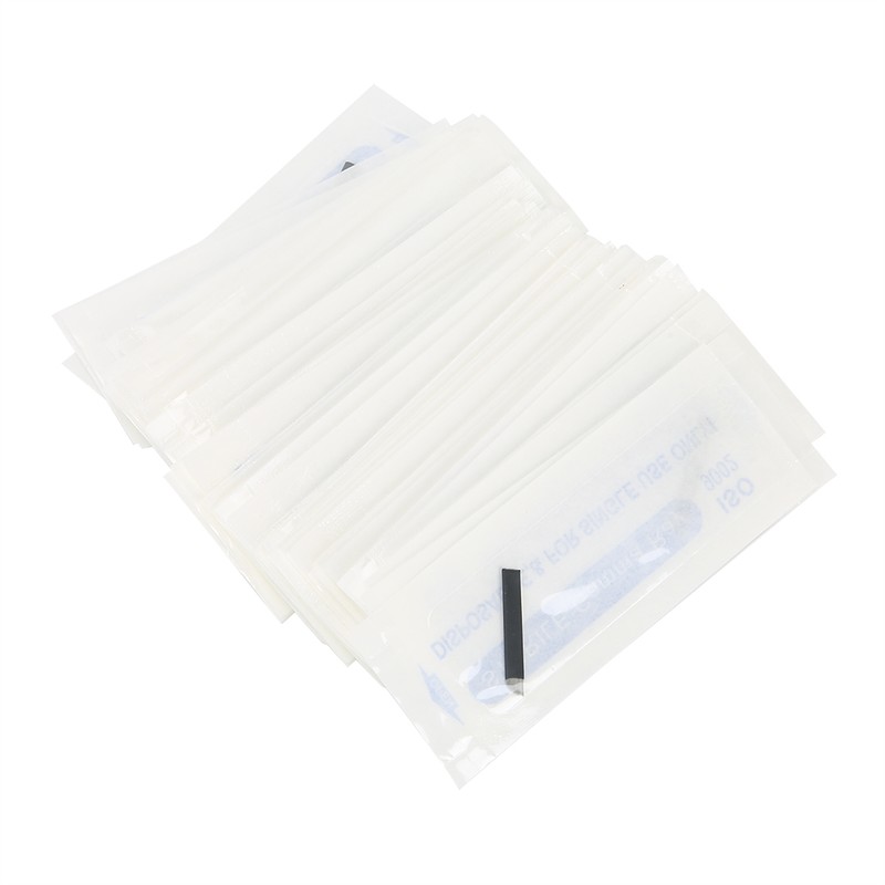 50pcs Eyebrow Microblading Needles Blade Fine Tattooing Permanent Makeup Blades