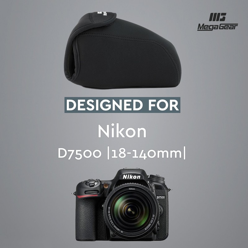 MegaGear MG1252 Ultra Light Neoprene Case with Carabiner for Nikon