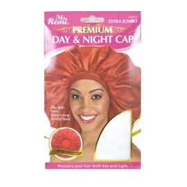 Annie Premium Jumbo Day & Night Cap White