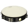 Remo TA-5210-70 Fiberskyn Tambourine - Quadura Black, 10"