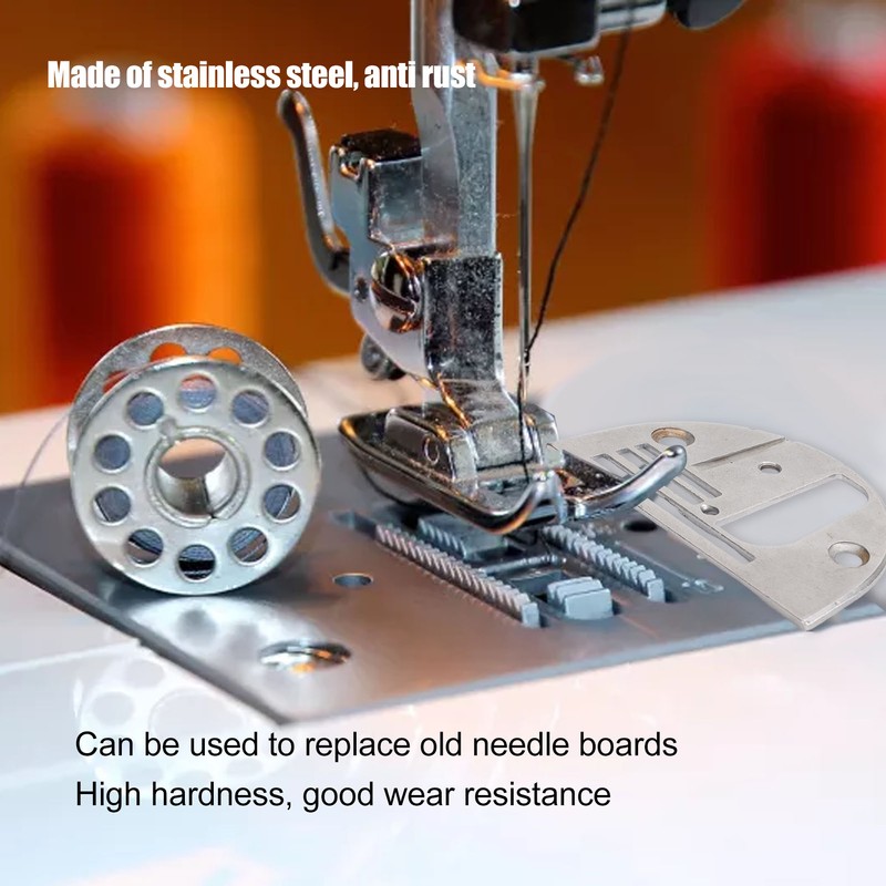 5 Pcs Industrial Sewing Machine Needle Plate High Hardness Rustproof