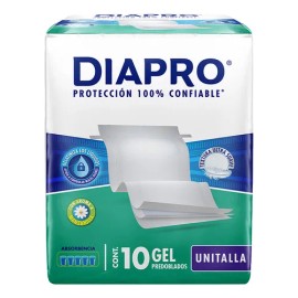 Predoblados Diapro Gel Unitalla 10 Piezas