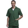 Cherokee Workwear Scrubs Men's Zip Front Jacket, Hunter, XX-Large