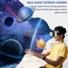 VR Brille für Handy, 3D Virtual Reality Headset kompatibel 4,7-6,5