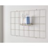 iDesign Jayce Metal Shelf Storage for Modular Grid System, Organizer