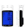 Lurowo Bicycle Speedometer with LCD Display Wireless MTB Bike Cycle