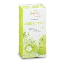 Casa de Té Chi y Co - Té Verde - Green Angel - Peras y Duraznos - 25 Sobres de 1.5 Gr - Orgánico