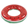 Watermelon Pool Float 16.5in Inner Diameter Inflatable Watermelon Design Eco