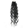 18Inch Wavy Senegalese Twist Crochet Hair Braids Wavy Ends Synthetic