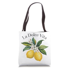 La Dolce Vita Lemon Italian Summer Limoncello Amalfi Coast Tote Bag