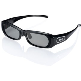 LG Active 3D Glasses (Black) For Use With LG PZ950, PZ970, PZ550, and PW350 3D TVs