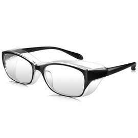 Dollger Safety Glasses With Progressive Reading 1.5 Lens and blue light eye protection safety goggles