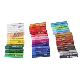 KIMISS Juego de óleos pasteles suaves para artistas y niños, colores vivos y blendables, ideal para pintura y dibujo DIY, crayones oleosos de alta calidad