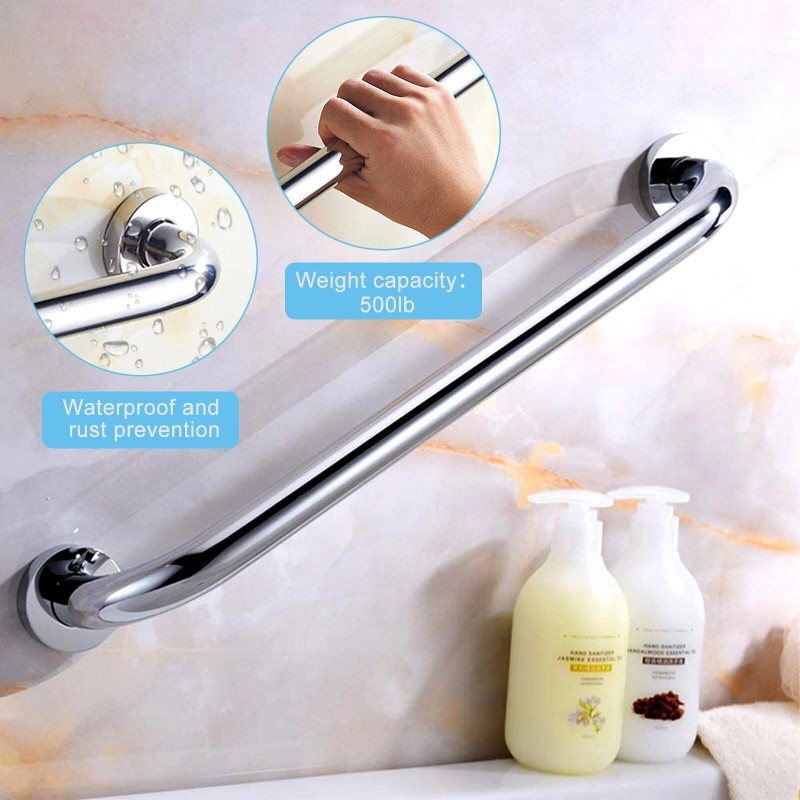 Dazone 2Pcs Grab Bar Bathroom Stainless Steel Safety Handicap Shower