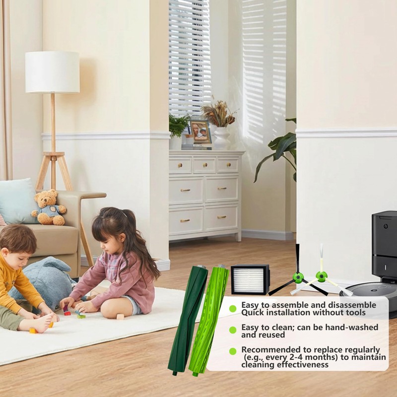 Replacement Parts for Roomba e, i, and j Series e5,