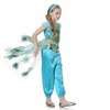 Lito Angels Arabian Princess Jasmine Costume with Headband Fancy Dress