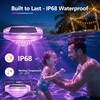 Solar Floating Pool Lights, IP68 Waterproof RGB Pool Lights with