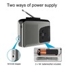 Portable Cassette Player ABS Cassette to MP3 Converter AM FM